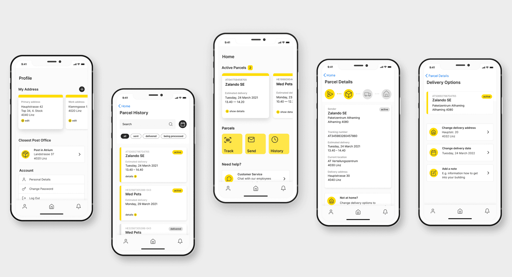 Final Design of the Post App